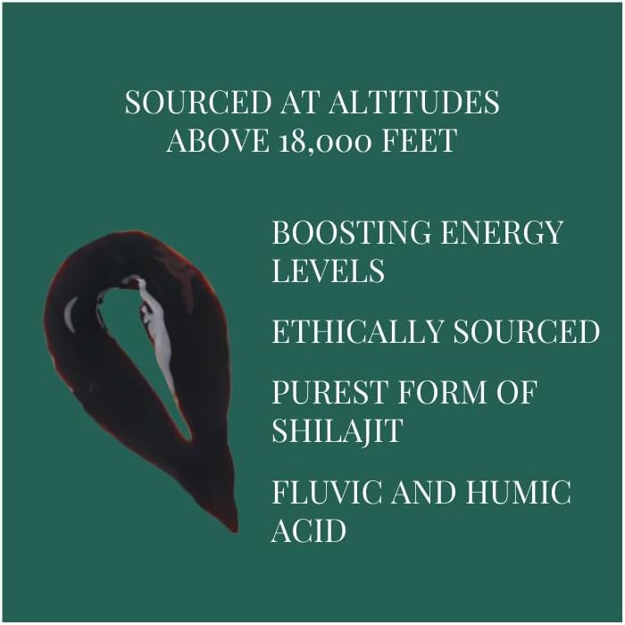 Dustte’s Pure Himalayan Shilajit Resin - 100% Natural & Potent Energy Supplement