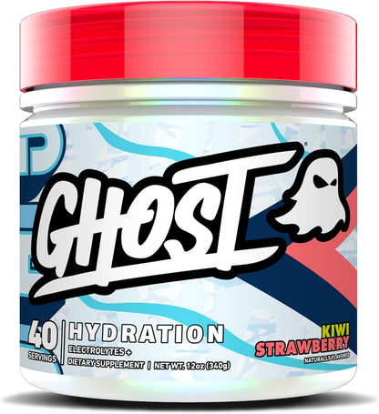 GHOST Hydration, Kiwi Strawberry, 40 Serv, Electrolyte Powder