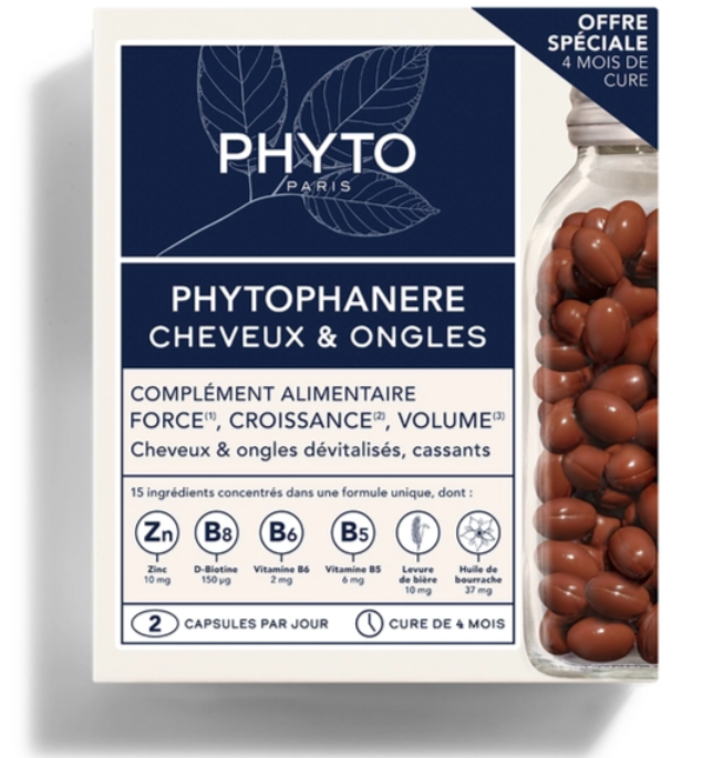 Phytophanere Cheveux & Ongles 120 Capsules